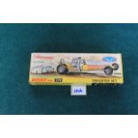 Dinky Toys # 370 Diecast Dragster Set With Speed Wheels And Passed The National Hot Rod