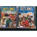 2 x issues Outlaws Comic #1 and issue #2 (Loc 644, 645)