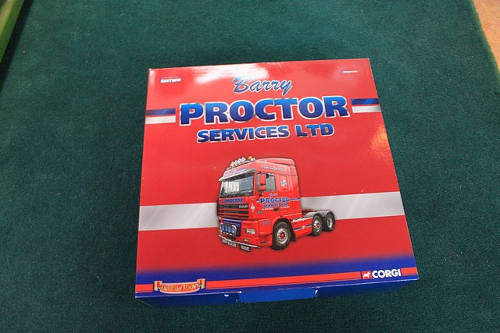 CORGI #CC99169 Limited Edition Barry Proctor Set 1/50 Scale The Set -- Scania Topline Sided Crane - Image 2 of 2
