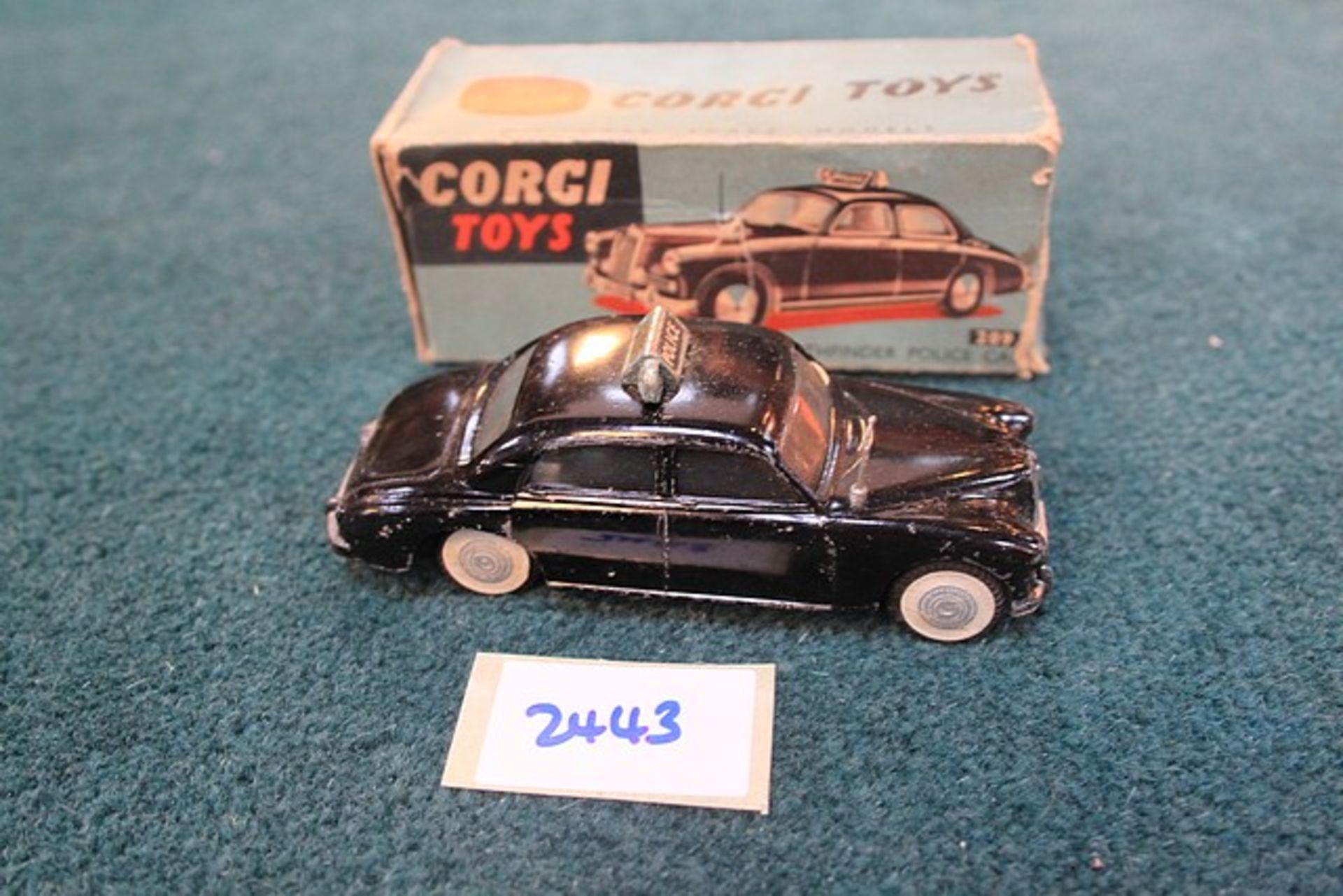 Corgi Toys Diecast model 209 Riley Pathfinder police car complete with box (damage to box) - Image 2 of 2