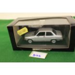 Minichamps BMW 323i Saloon In Silver Complete With Box