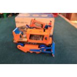 Funkstorgrad N (GDR Germany) Litho Toy Is Battery Operated DDR Bulldozer F Made In The Early To