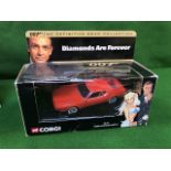 Corgi #02101 007 The Definitive Bond Collection Diecast Ford Mustang Mach 1 From Diamonds Are