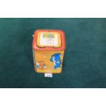 Burbank Toys 1966 Tin Tom And Jerry Music Box When You Turn The Handle It Plays Pop Goes The