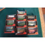 10x exclusive first editions diecast all complete in boxes and scale 1/76. comprising of;