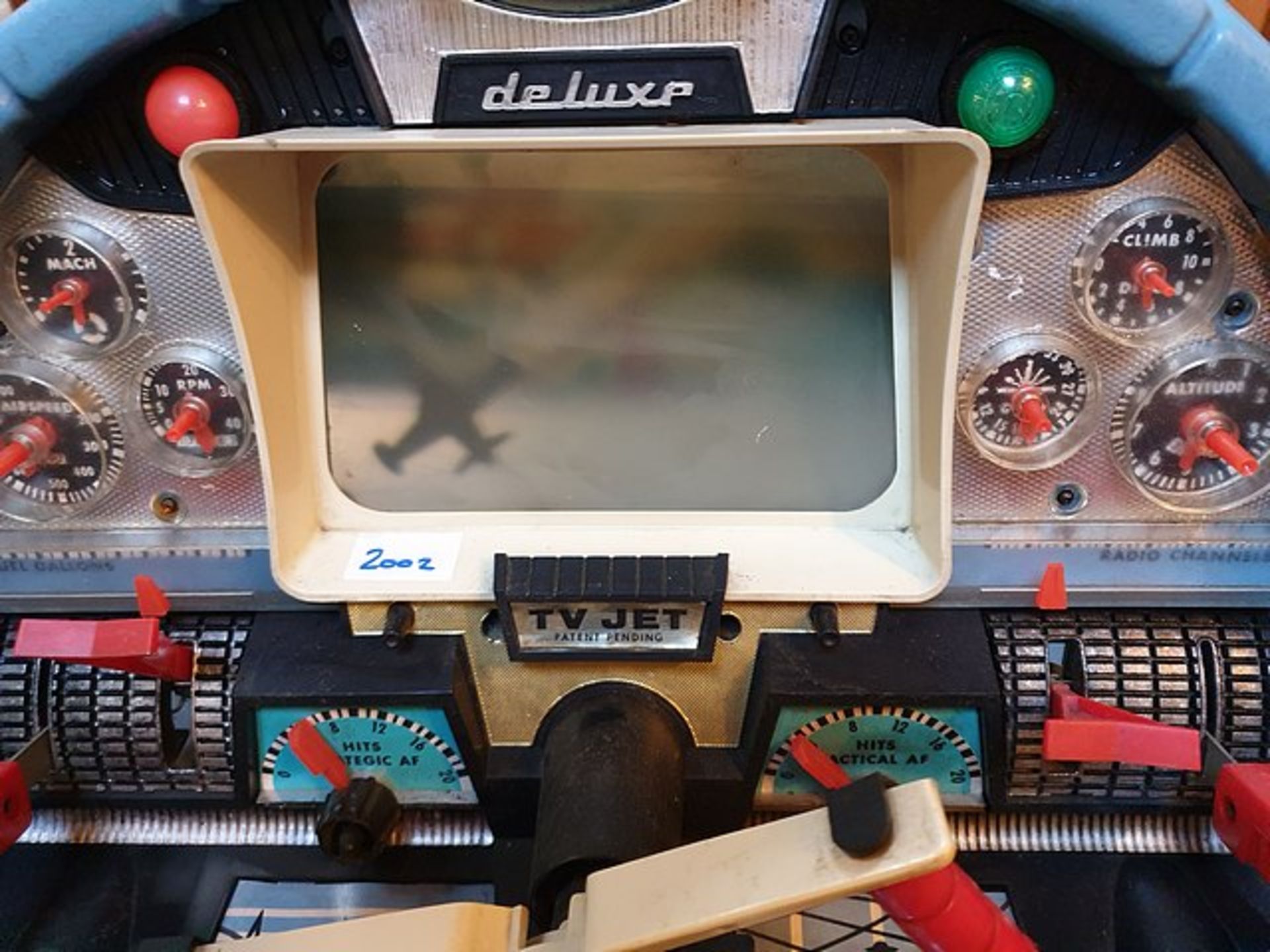 Vintage Deluxe Reading Co Jimmy Jet TV Pilot Dashboard Steering Wheel Game 1962 - Image 3 of 3