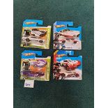 4 X Hot Wheels 163/247 70 Chevy Camaro Rs, 76/247 Split Version, 101/247 Muscle Mania -Gm 12, 79/247