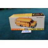 Dinky Toys # 407 Diecast Hertz Ford Transit Van Complete In Box