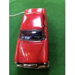 Yonezawa Yone (Japan) Tin Battery Operated Remote Control Mercedes-Benz Sedan