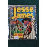 Thorpe & Porter, 1952 Series Jesse James Comics #1 The San Antonio Stage Robbery