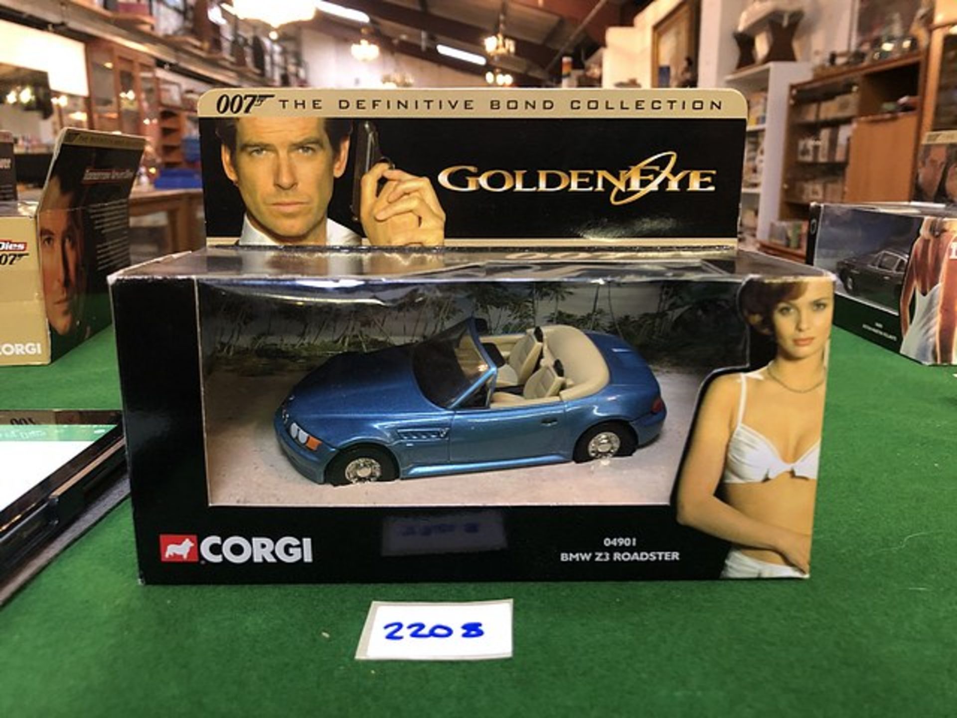 Corgi #04901 James Bond BMW Z3 Roadster Goldeneye Complete With Box