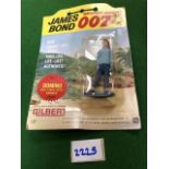 Gilbert James #16509 Bond Secret Agent 007 New Secret Spy Figure Number 9 Domino She Lives With