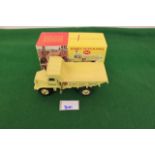 Dinky Supertoys # 965 Diecast Euclid Rear Dump Truck With Windows Complete With Box.