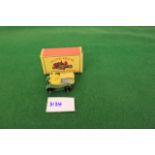 Matchbox Hong Kong Copies Polythene Miniature Caterpillar Tractor F. 71 Made In Hong Kong Complete