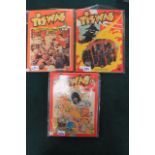 3x Tiswas Annuals 1980 & 1983 (no year on one)