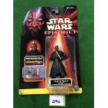 Star Wars Episode 1 Action Figure Darth Maul Double-Bladed Jedi Duel Rare Collection 1 Moc 84085