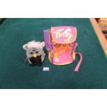 Tiger Electronics Furby Babies Model 70800 Complete In A Furby Backpack.