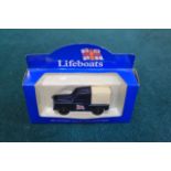 Lledo RNLI Lifeboats Diecast # Landrover Complete With Box