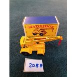 Matchbox Lesney #11 Diecast Taylor Jumbo Crane Complete With Box