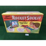 Kenner #344 5-Barrel Rocket Sock-It Rifle And Target Dart Game 1955 Complete With Box
