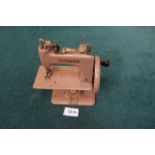 TSM Vulcan Junior Toy Sewing Machine Singer Brown Model