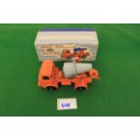 Dinky Supertoys # 960 Diecast Lorry Mounted Concrete Mixer Complete With Box.