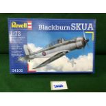 Revell #4100 Blackburn SKUA Scale 1/72 Model Kit Complete In Box