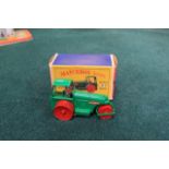 Matchbox Lesney Diecast # K-9 King Size Aveling-Barford Road Roller Complete With Box Mint