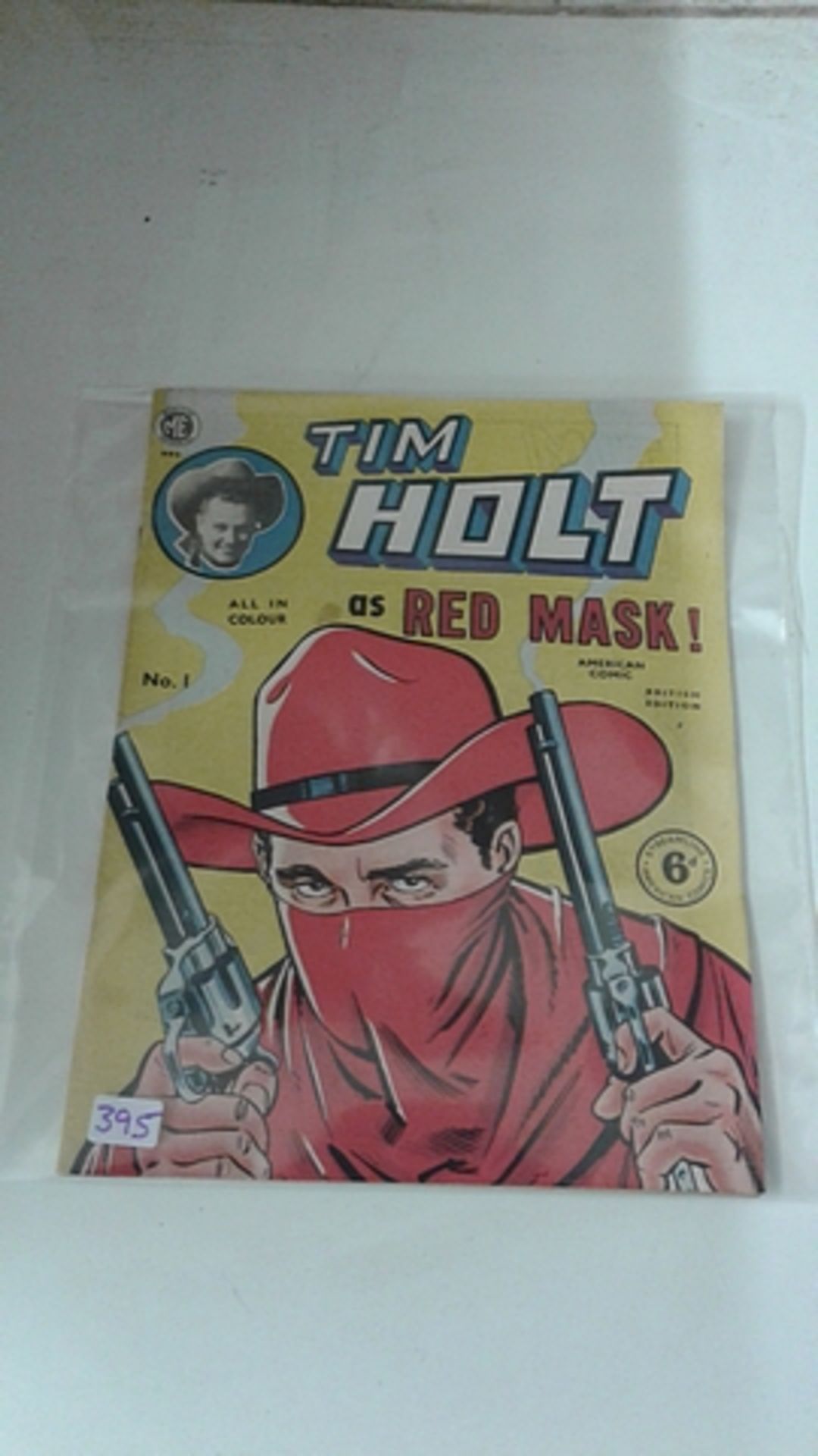 Tim Holt #1 Streamline, 1953 Series As Red Mask (Location RG 395)