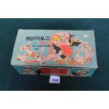 EVB (England) Beeju Muffin The Mule Toy Television Set Battery Operated Plastic Example Comes With 4