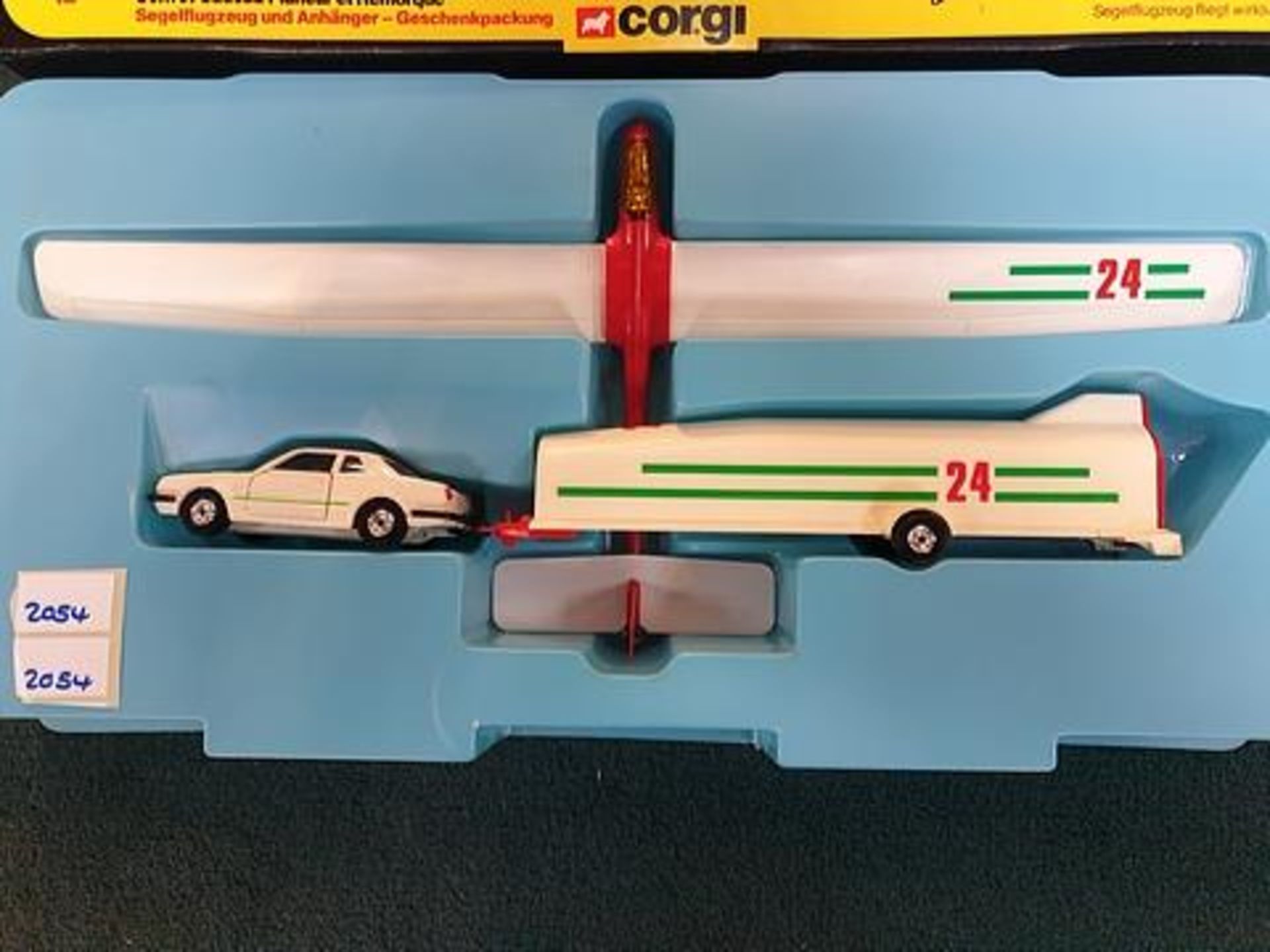 Corgi Toys Glider & Trailer Gift Set #12 Honda Prelude Car Box 1981 Complete With Box