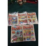 25 X Issues The Beano Comic comprising of 1989 issues numbers #2427, 2430,2431,2433,2438,2442,2444.