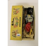 Pelham String Marionette Puppet Wood And Composition Golli With Box