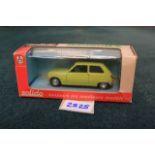 Solido (France) #10 Diecast Renault 5 In Green Scale 1/43 Complete With Box