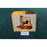 Dinky Toys # 404 Diecast Conveyancer Forklift Truck Complete In Box