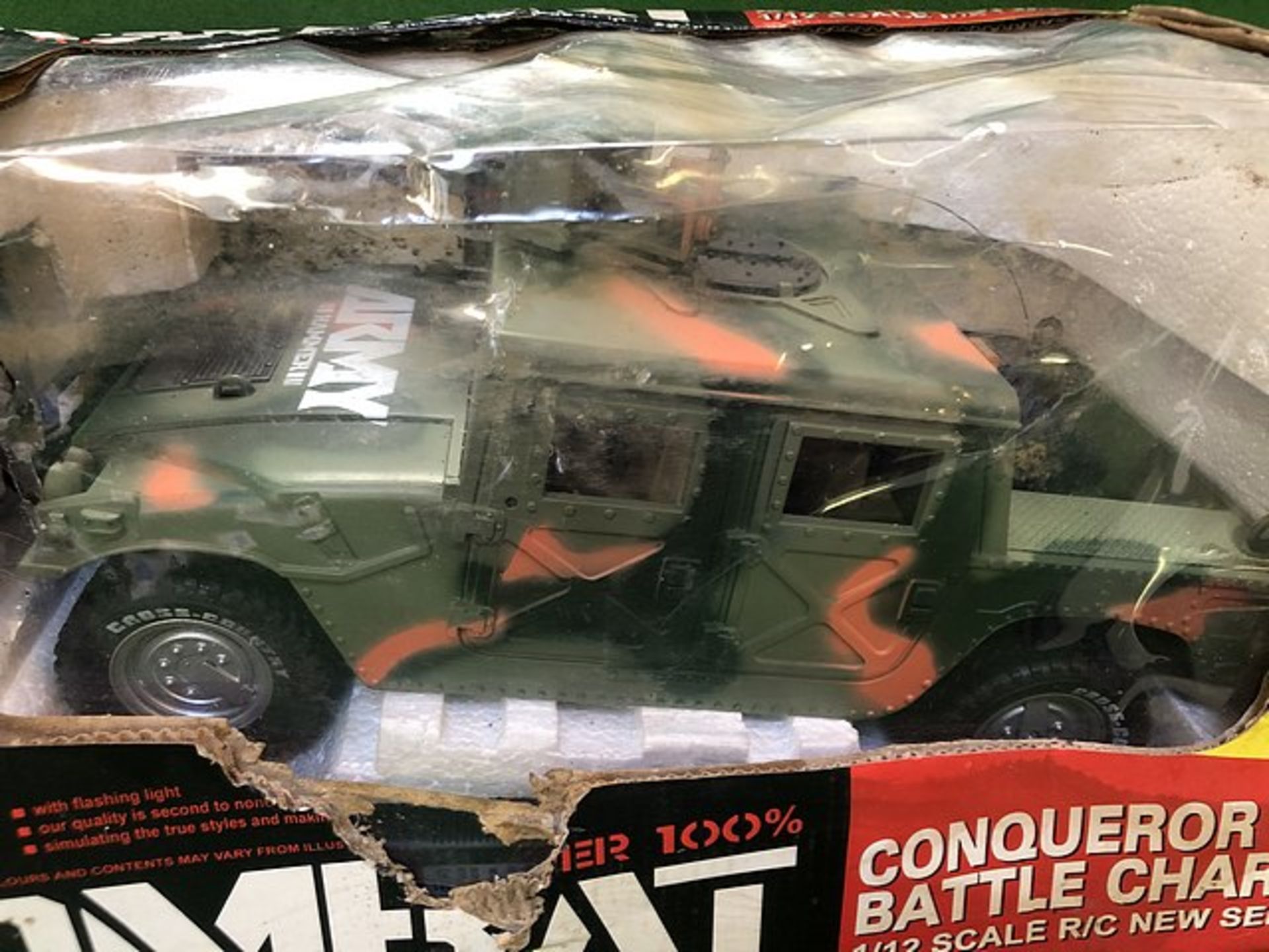 Combat Conqueror Battle Chariot Scale 1/12 Remote Control Number Qk018 In Box - Image 2 of 2