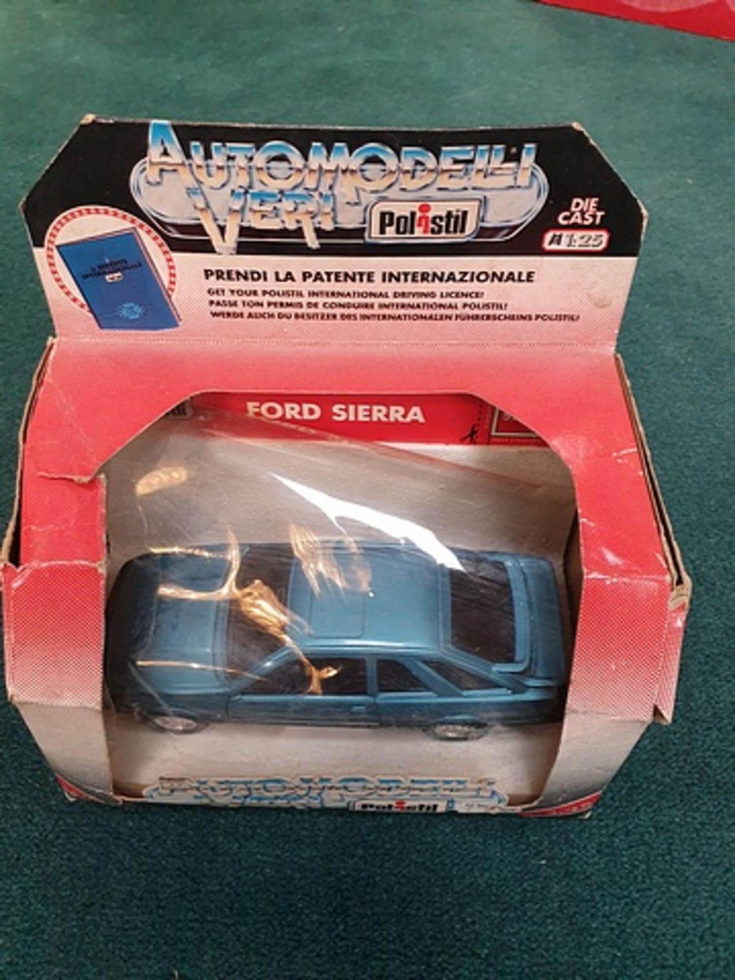 Polistil S204 Ford Sierra Xr4i 1/25 Scale Model Complete With Box - Image 2 of 2