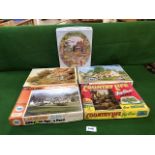 5 Various Jigsaw Puzzles From 400 To 1000 Pieces