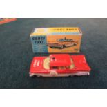 Corgi Toys Diecast model 482 Chevrolet Fire Chief car in red and white complete with box in mint