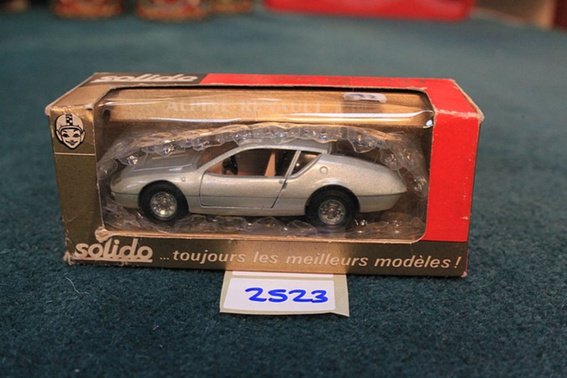 Solido (France) #192 Diecast Renault Alpine A 310 In Silver Scale 1/43 Complete With Box