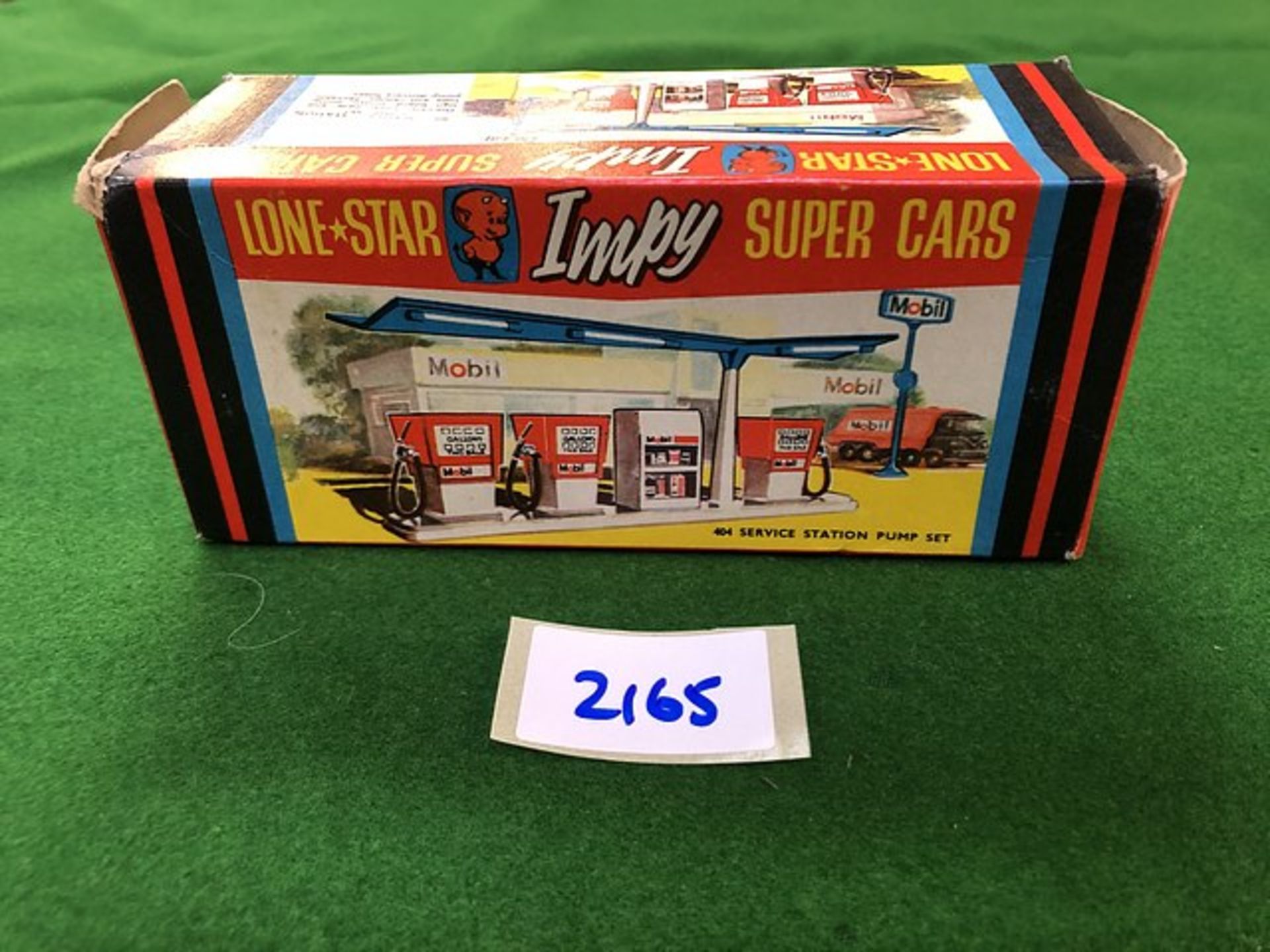 Lone Star Impy, Road Master Super Cars Service Station Petrol Pumps 1/59 Scale Complete With Box