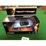 Corgi #05001 007 The Definitive Bond Collection Diecast BMW Z8 From The World Is Not Enough Complete