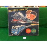 Vintage Battery Operated train Set Gauge 00 made in China