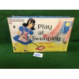 Peter Pan Playthings (British) #J8012 Play At Sweeping Carpet Sweeper Complete With Box