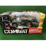 Combat Conqueror Battle Chariot Scale 1/12 Remote Control Number Qk018 In Box