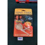 Dinky #803 Diecast U.S.S Enterprise From Start Trek The Motion Picture Complete With Original