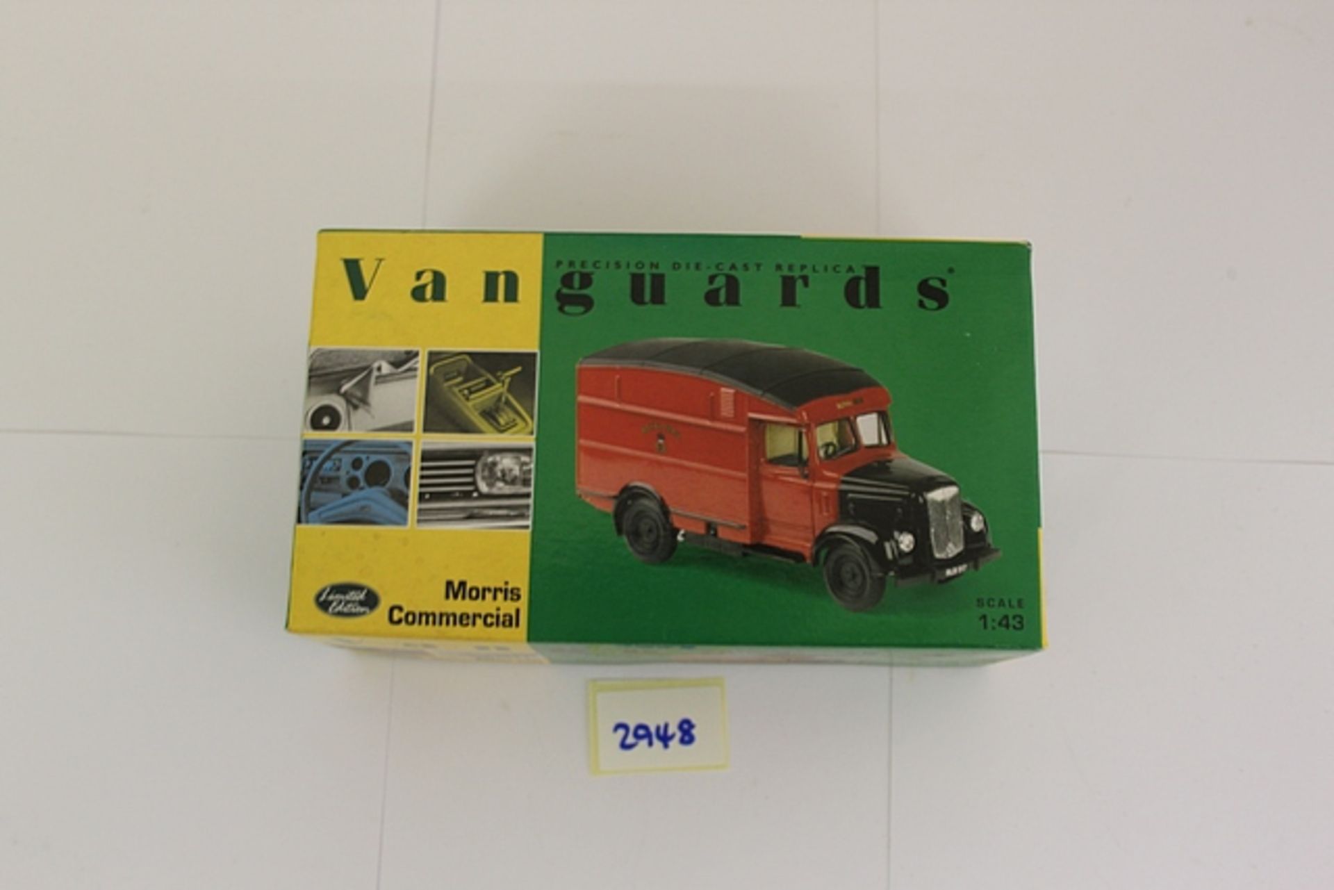 Vanguards #VA07501 Diecast Royal Mail Morris Commercial Van Scale 1/43 Complete With Box