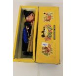 Pelham String Marionette Puppet Wood And Composition Witch With Box