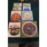 6 X Various Circular Jigsaw Puzzles 4 X 500 Pieces 1 X 1000 Pieces 4 X 108 Pieces