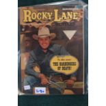 Rocky Lane Western #66 L. Miller & Son, 1950 Series The Harbingers of Death! (Location RG 363)